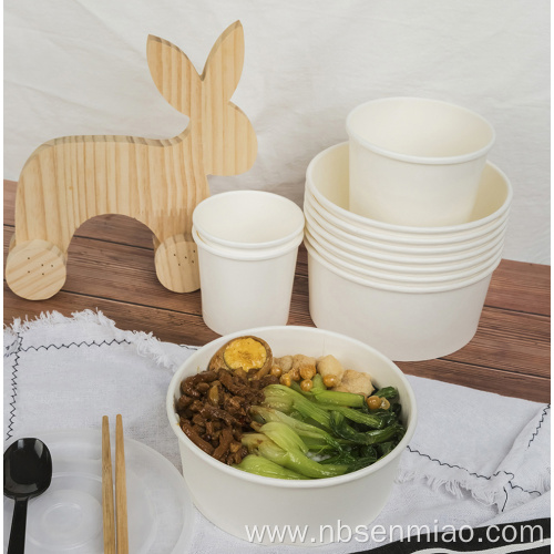 Hot selling eco-friendly Food Grade Paper Soup Bowl